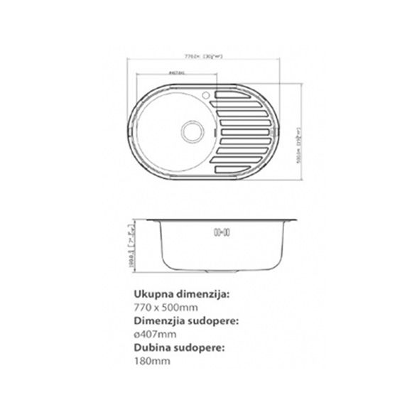 Sudopera jednodelna, model 7750-thumbnail